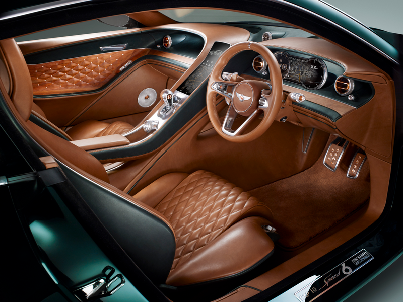 Illustration for article titled This Is The Bentley EXP 10 Speed 6 Concept Car, A Baby Continental GT
